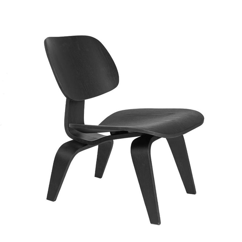 Poltrona Eames Plywood negra